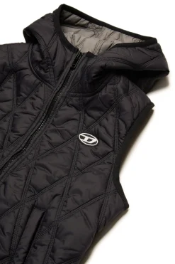 DIESEL Vest leggero trapuntato diamond | Bambino Giacche E Cappotti | Giacche E Cappotti