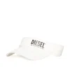 DIESEL Visiera in gabardina con logo istituzionale | Bambino Berretti E Cappelli | Swimwear