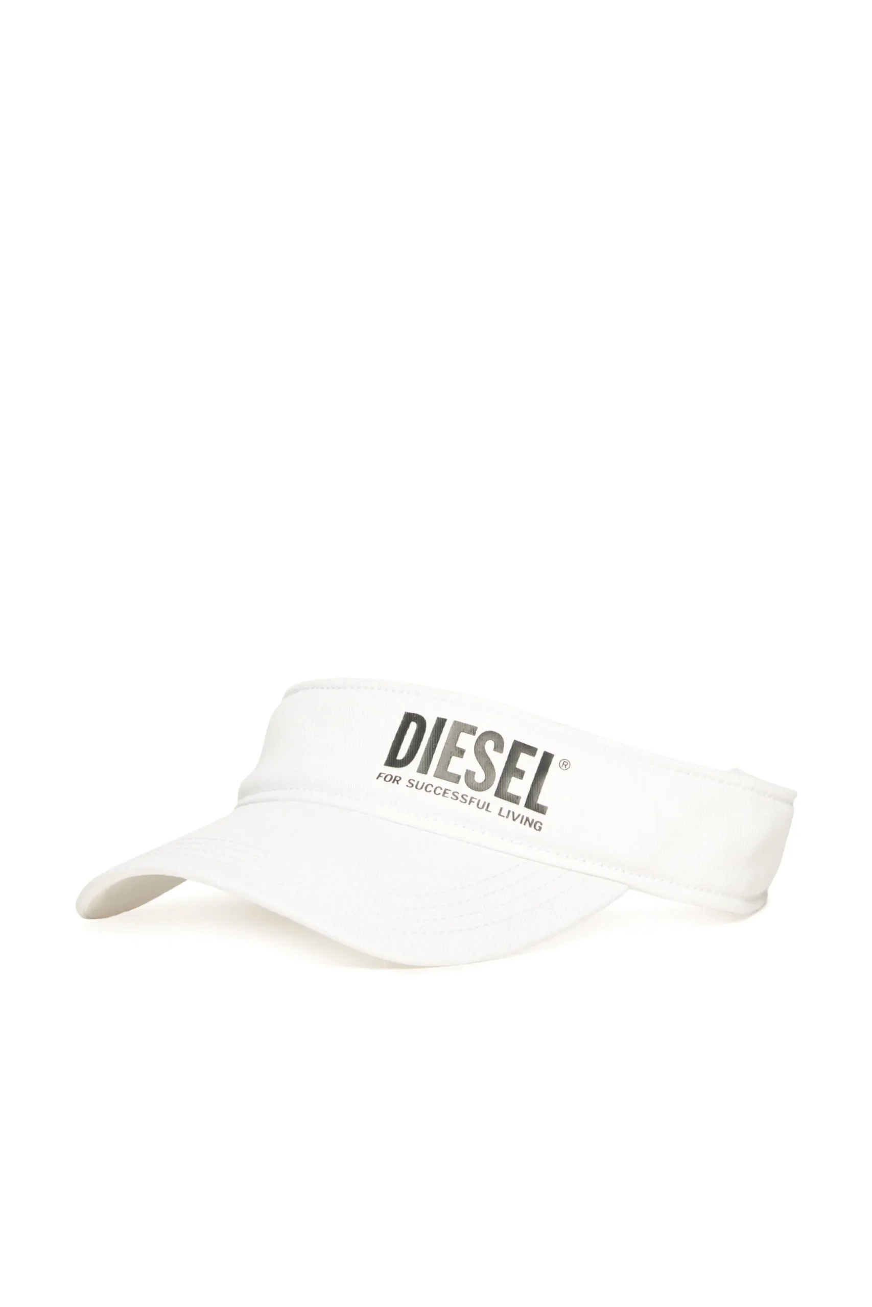 DIESEL Visiera in gabardina con logo istituzionale | Bambino Berretti E Cappelli | Swimwear
