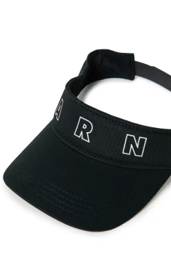 MARNI Visiera in gabardina con logo Outline | Bambino Berretti E Cappelli | Logomania