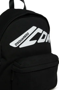DSQUARED2 Zaino in felpa con logo Icon New Generation | Bambino Borse E Zaini | Logomania